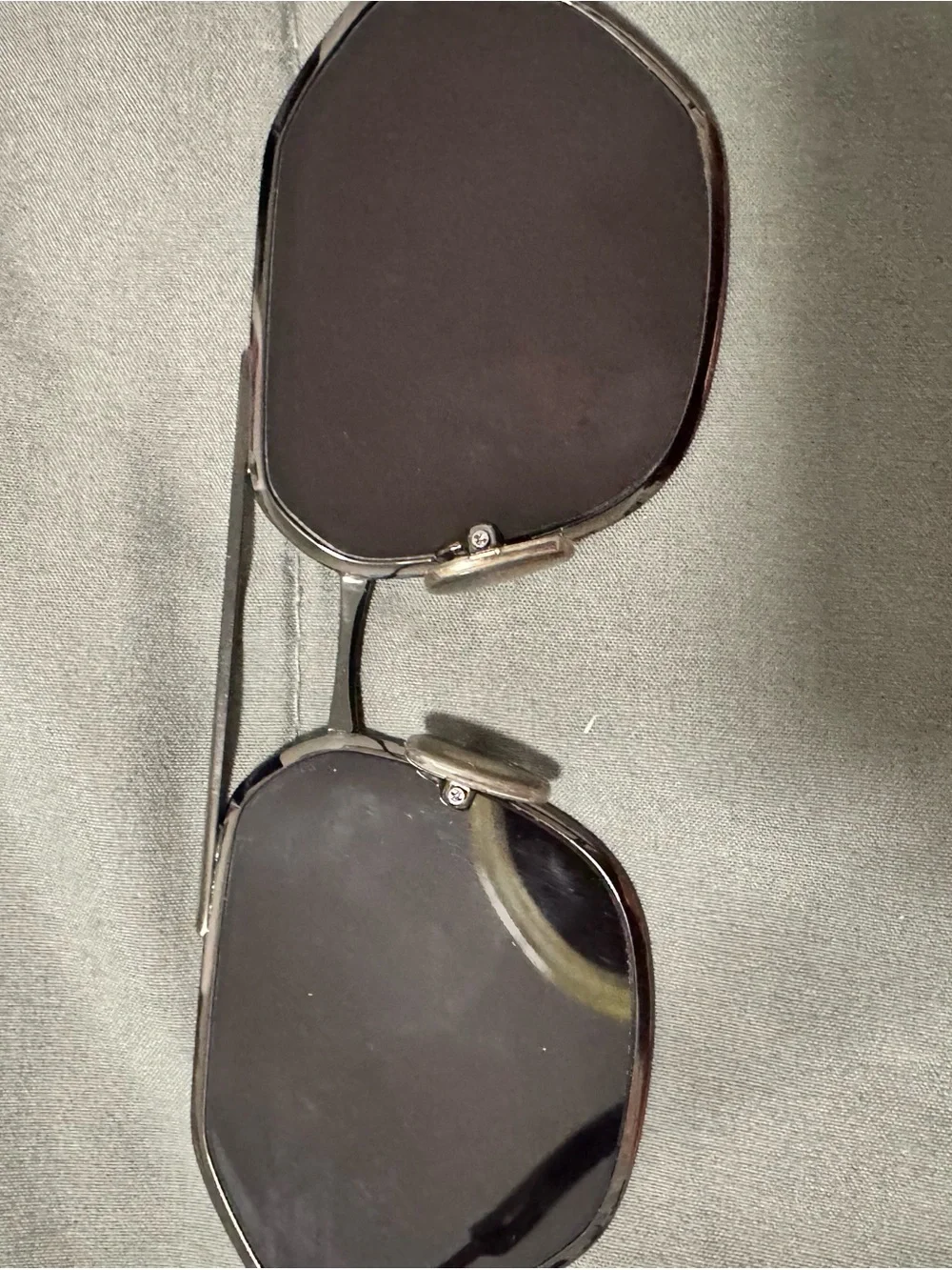 NWT QUAY EnRoute Unisex Black Hexagon Sunglasses Gunmetal frame